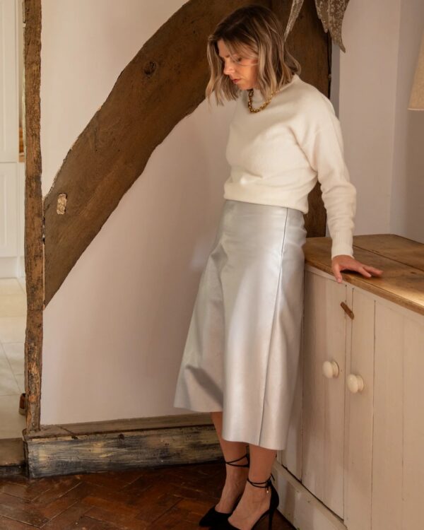 Annie Wool Blend Crew Neck Jumper - Image 2