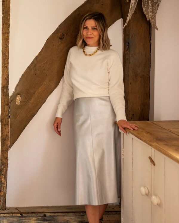 Annie Wool Blend Crew Neck Jumper - Image 3