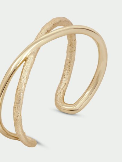 Alder Interlocked Open Bangle