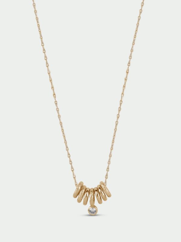 Aria Layered Bead Necklace - Image 4