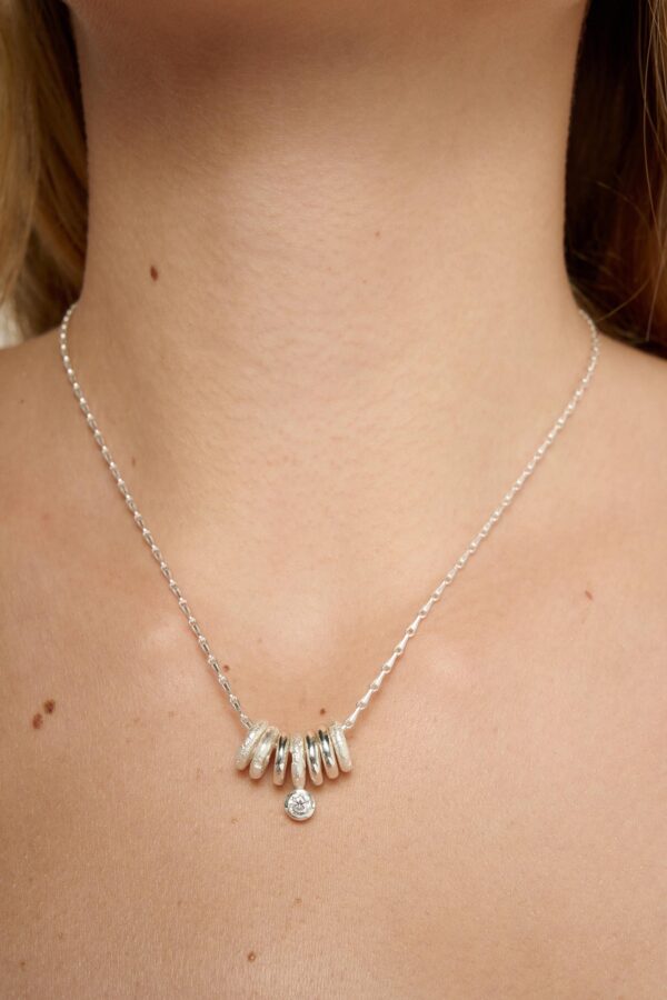 Aria Layered Bead Necklace - Image 6