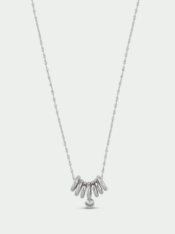 Aria Layered Bead Necklace - Image 7