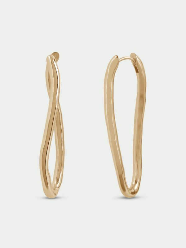 Blend Statement Hoop Earrings