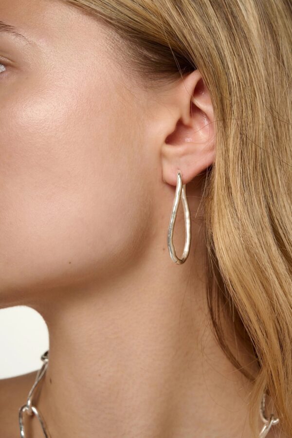 Blend Statement Hoop Earrings - Image 6