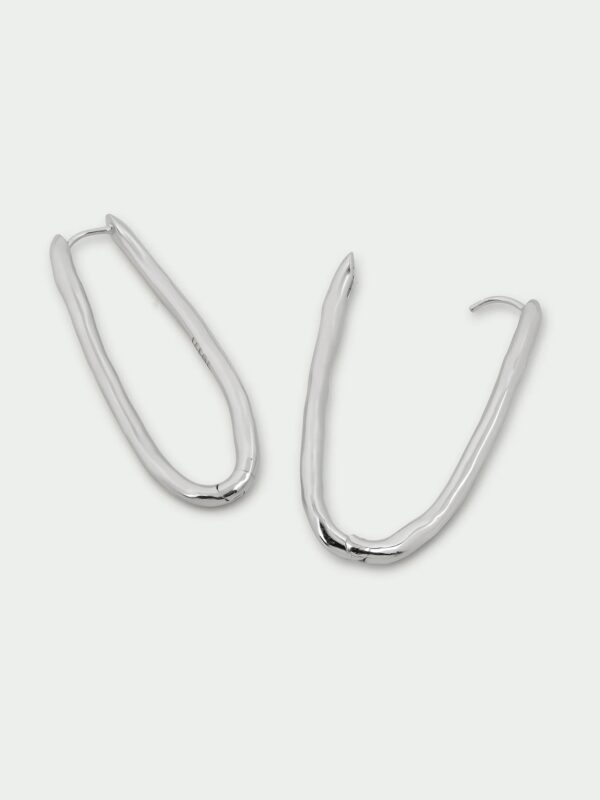 Blend Statement Hoop Earrings - Image 5