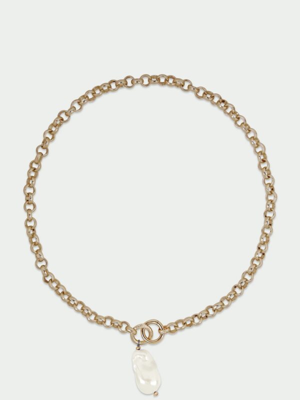 Iris Pearl Pendant Necklace - Image 3