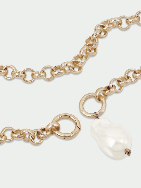 Iris Pearl Pendant Necklace - Image 4