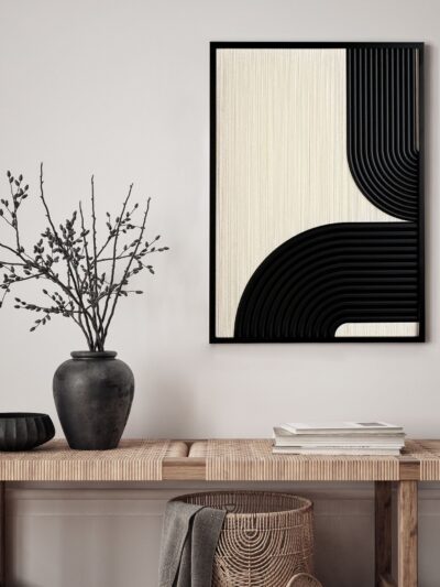 Abstract Thread Wall Art