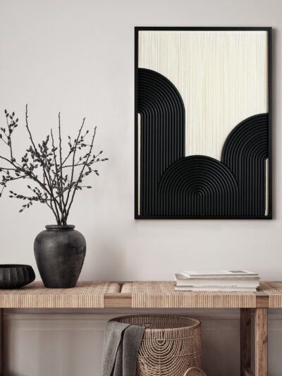 Abstract Thread Wall Art