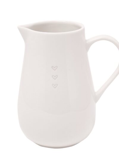 3 Hearts Ceramic Jug