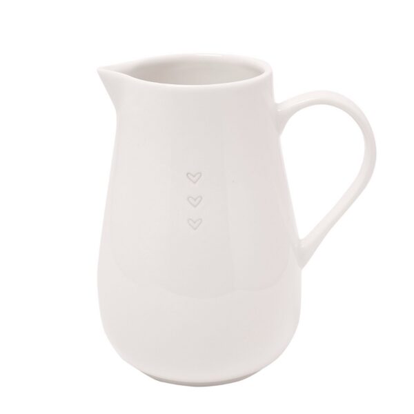 3 Hearts Ceramic Jug - Image 2