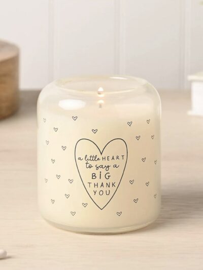 A Big Thank You Candle
