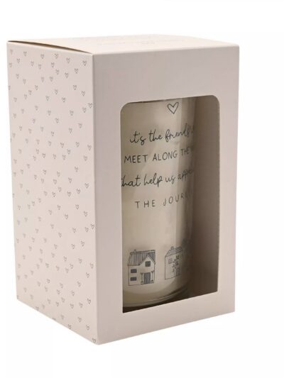 Friends Candle – Velvet Peach, White Floral & Sandalwood