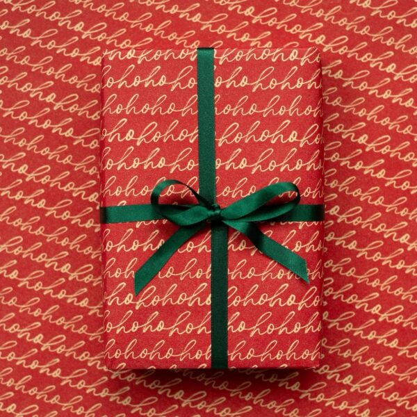 Ho Ho Ho Kraft Wrapping Paper