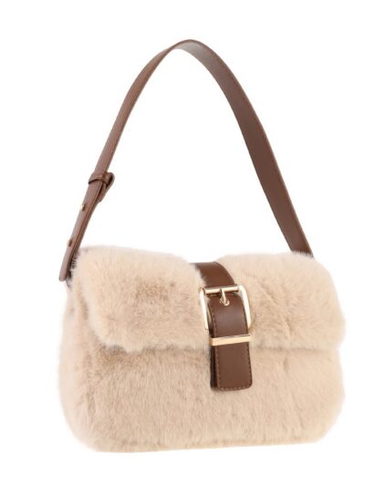 Faux Fur Shoulder Bag
