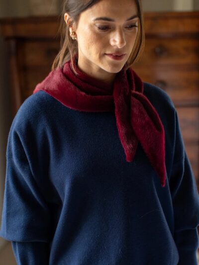 Nova Scarf in Merlot