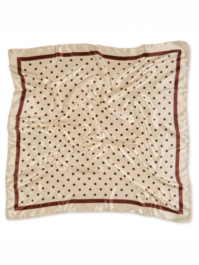 Wren Satin Spot Print Scarves