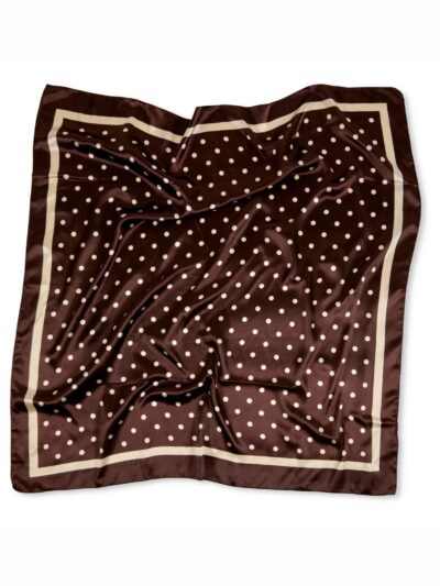 Wren Satin Spot Print Scarves