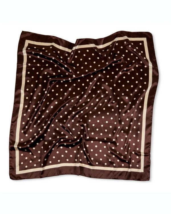 Wren Satin Spot Print Scarves