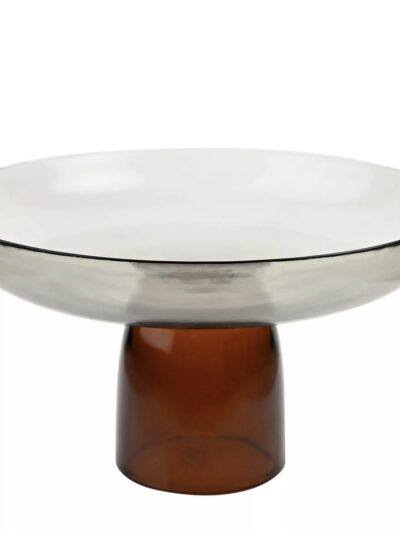Elevated Glass Bowl
