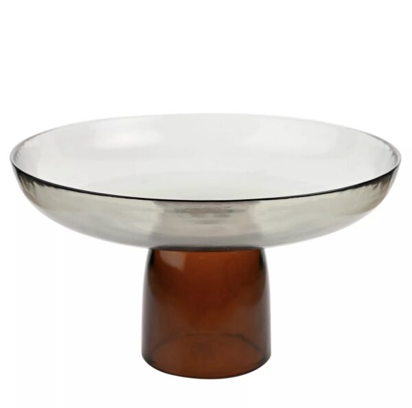 Elevated Glass Bowl