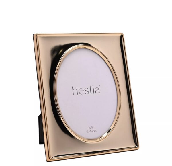 Gold Tone Steel Photo Frames