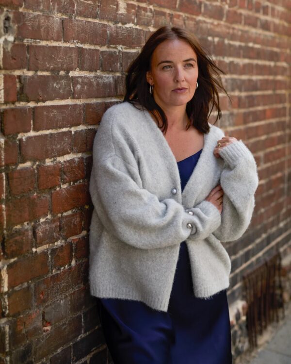 Grace Wool Blend Cardigan - Image 2
