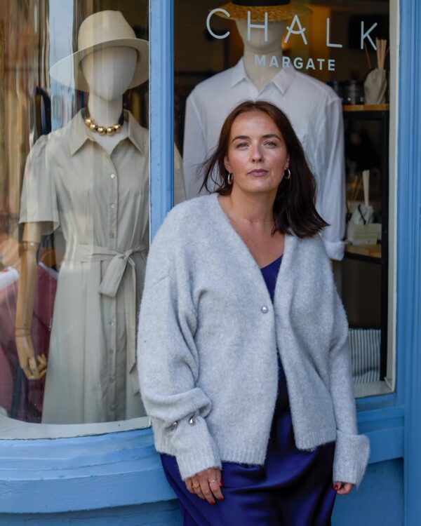 Grace Wool Blend Cardigan - Image 3