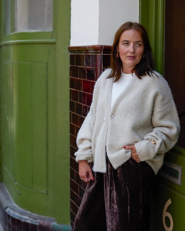 Grace Wool Blend Cardigan