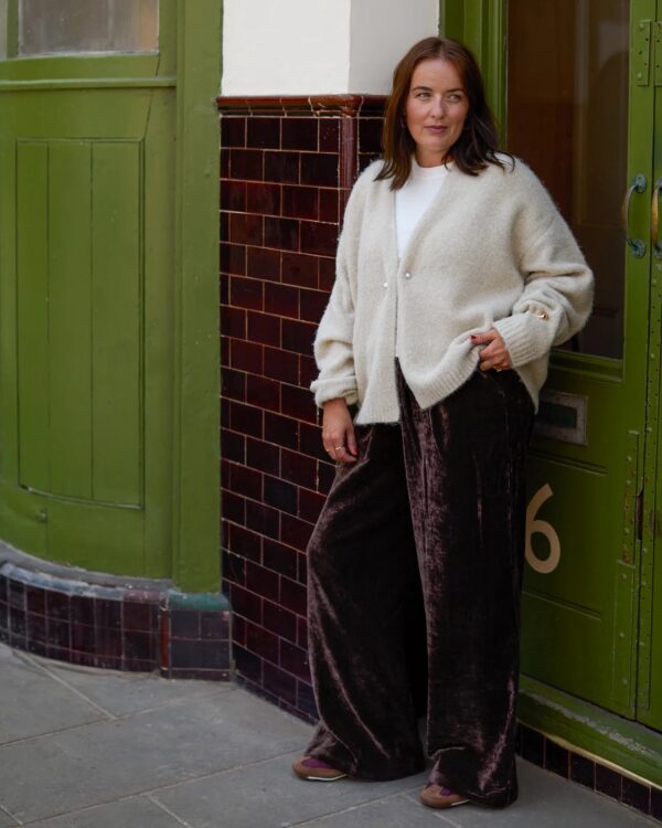 Grace Wool Blend Cardigan - Image 4
