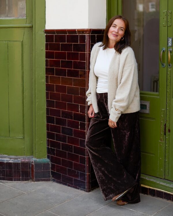 Grace Wool Blend Cardigan - Image 5
