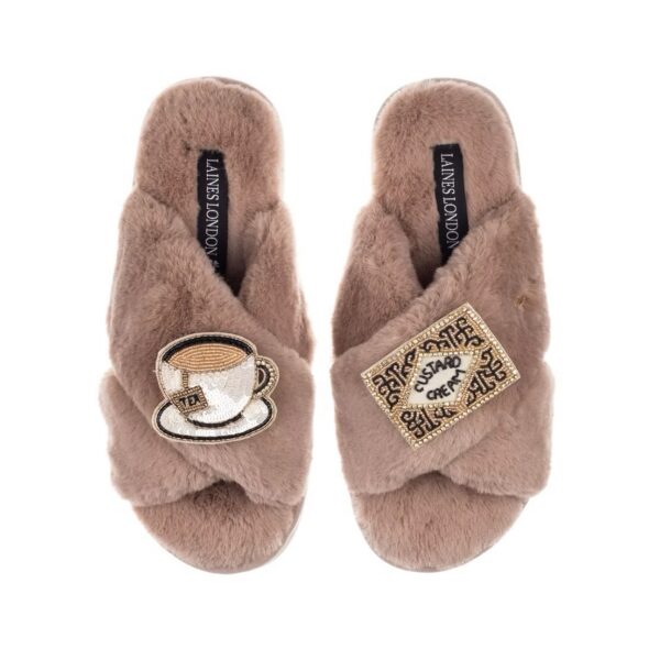 Toffee Tea and Biscuit Slippers
