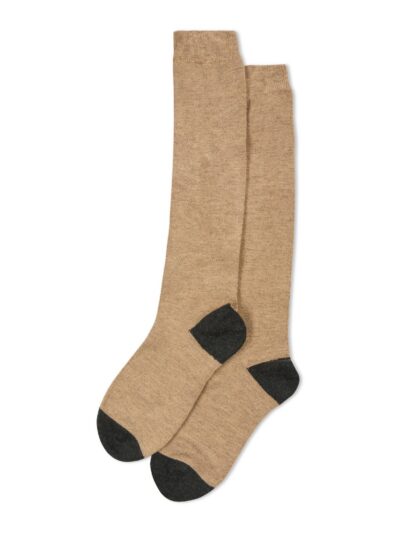 Heel Toe Wool Blend Socks