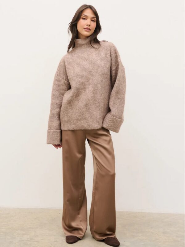 Breya Trousers in Mocha - Image 5