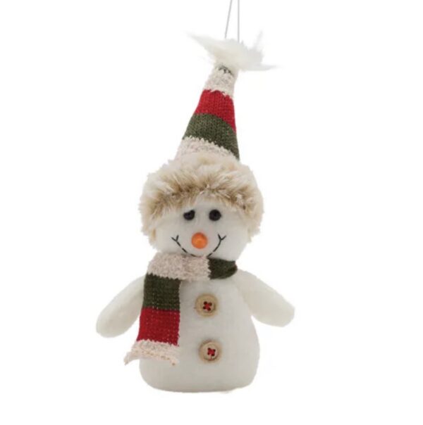 Knitted Snowman & Reindeer Decorations - Image 2