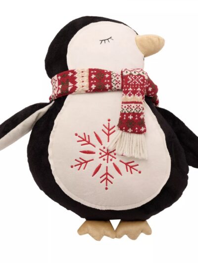 Penguin Christmas Cushion
