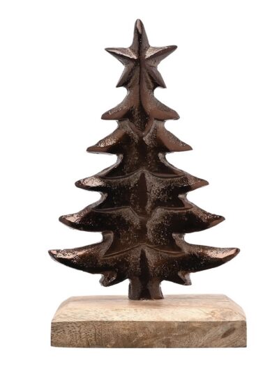 Bronze Christmas Tree Decoration