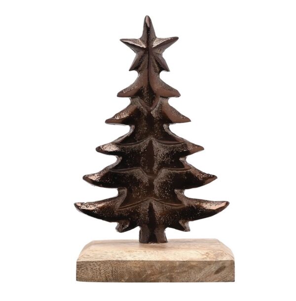 Bronze Christmas Tree Decoration