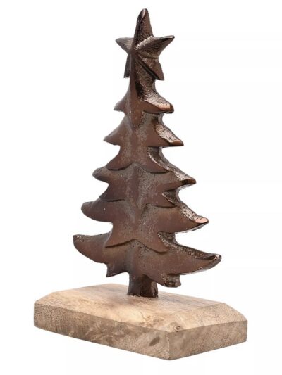 Bronze Christmas Tree Decoration