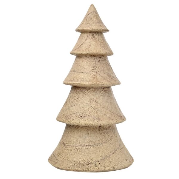 Wood Effect Christmas Tree Decoration - Image 2