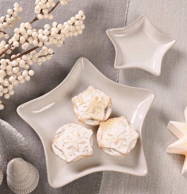 Star Trinket Christmas Plate