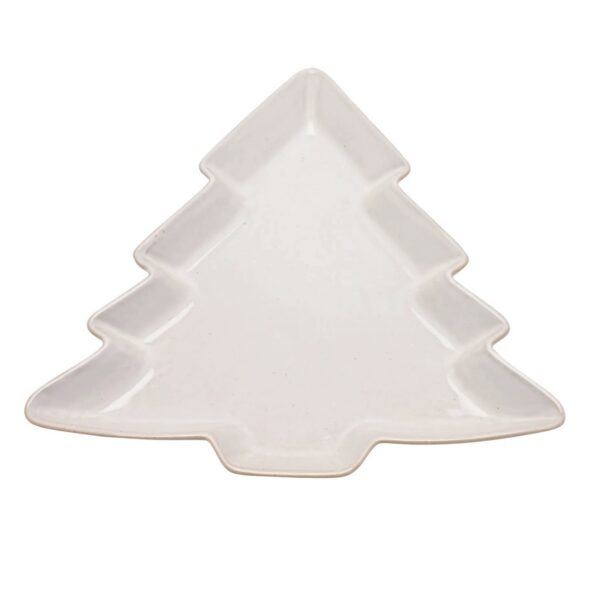 Tree Shaped Porcelain Christmas Plates - Image 3