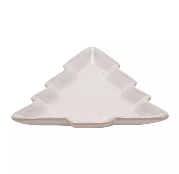 Tree Shaped Porcelain Christmas Plates - Image 4
