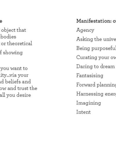 Little Book of Manifesting